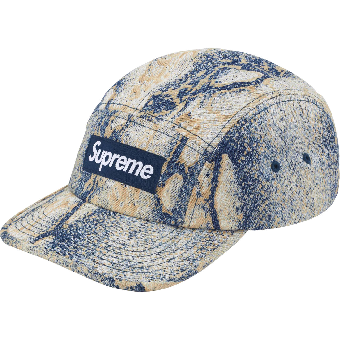 Boné Supreme Denim Snakeskin