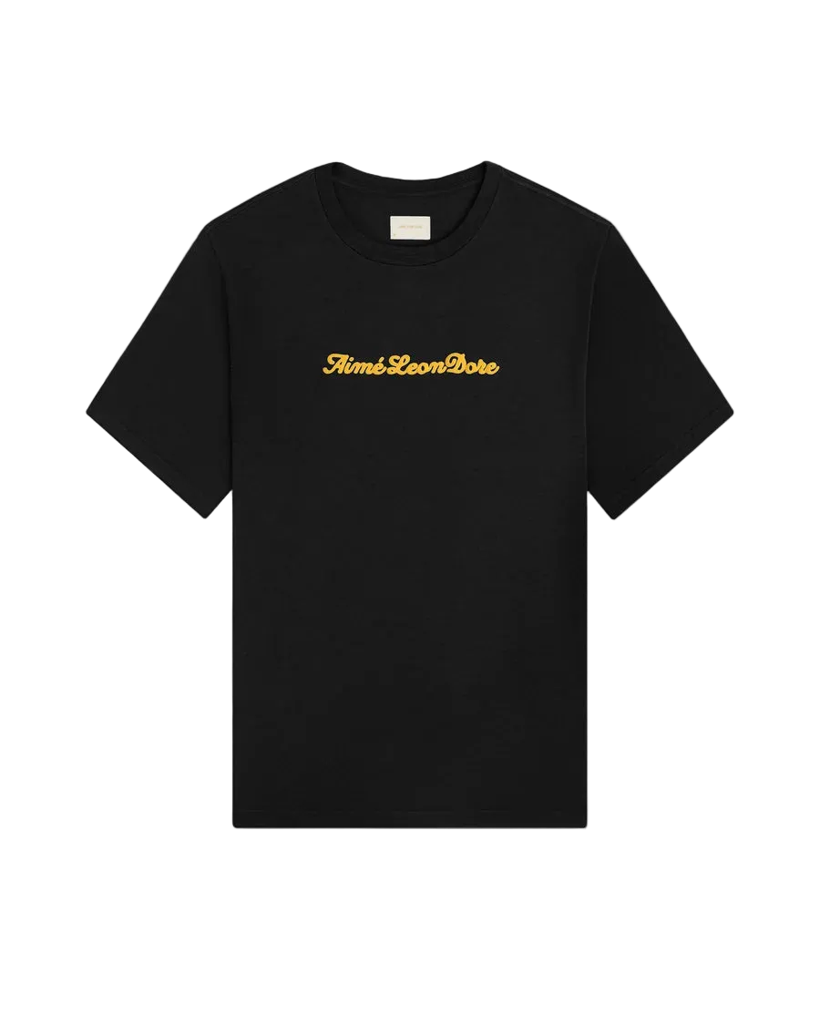 Camiseta Aimé Leon Dore Puff Print Slub Logo Jet Set