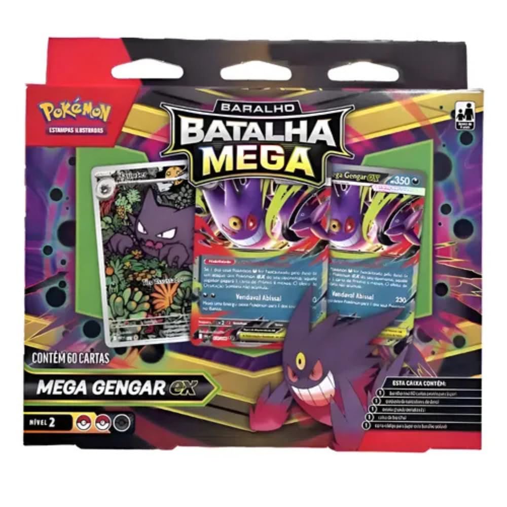 Baralho de Batalha Mega - Mega Gengar ex