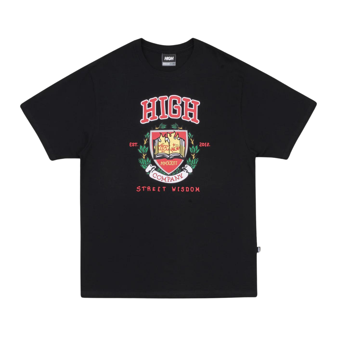 Camiseta High University Black