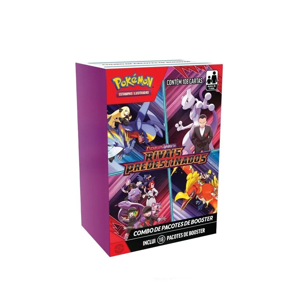 Pokémon Combo de Booster SV10 - Rivais Predestinados PTBR