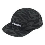 Boné Supreme Tiger Camo Ripstop Camp Cap Preto