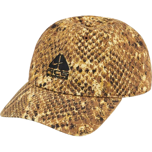 Boné Supreme ACG Denim 6-Panel Gold Snakeskin