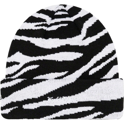 Beanie Supreme Box Logo Zebra