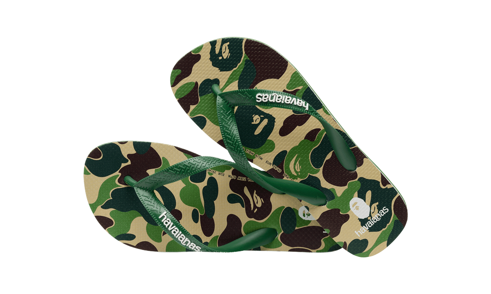 HAVAIANAS x BAPE - Chinelo Top "Amazônia"