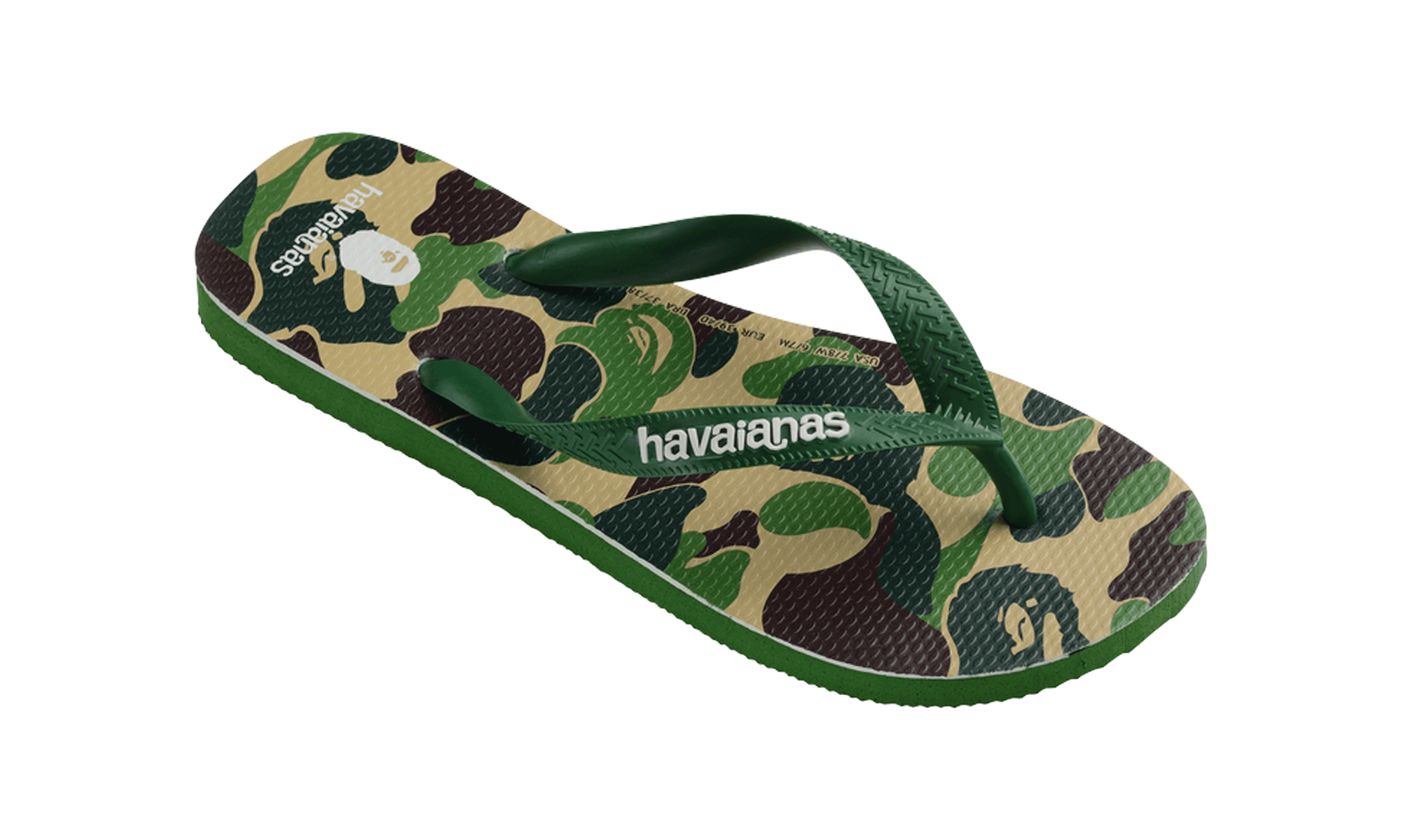 HAVAIANAS x BAPE - Chinelo Top "Amazônia"