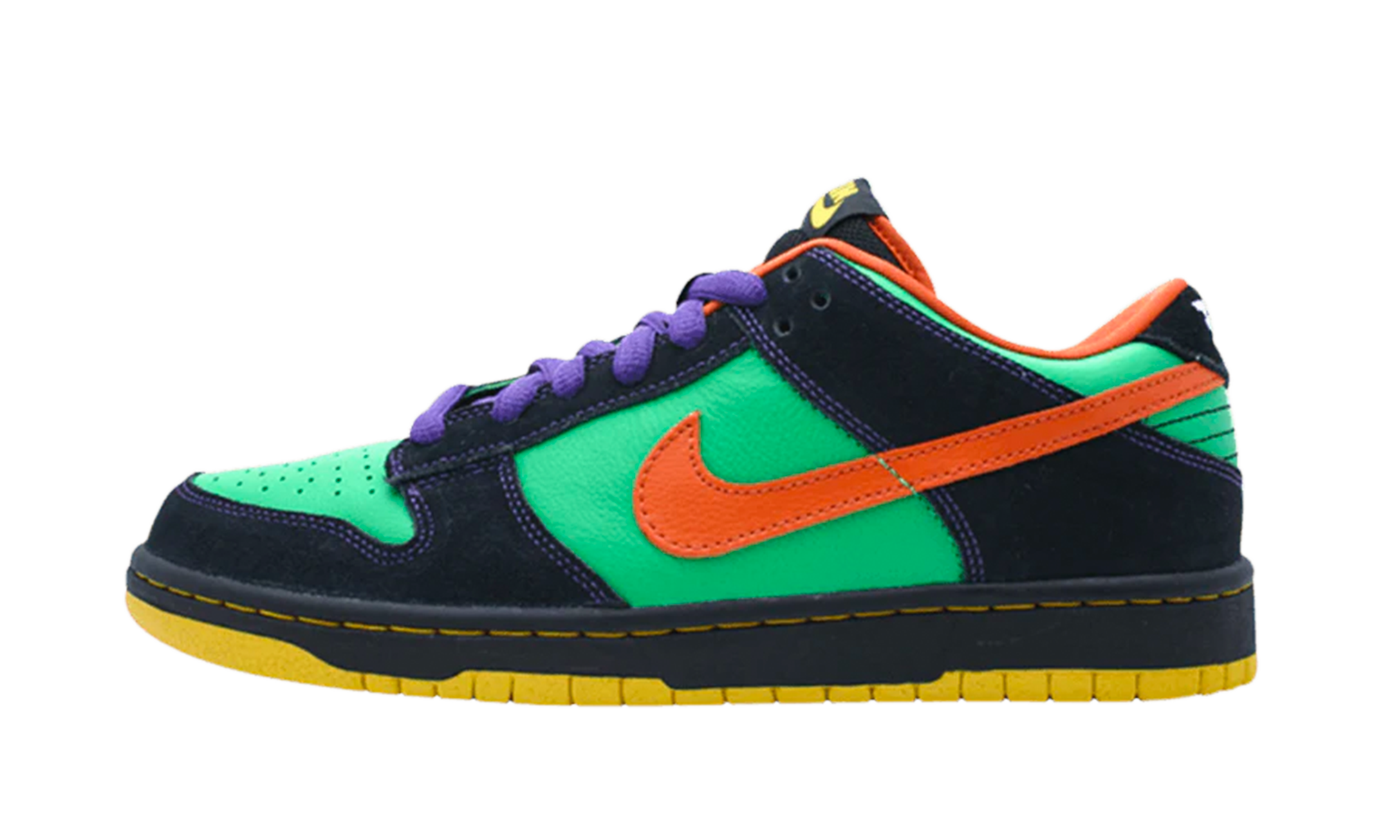 Dunk Low Green Spark Hoop Orange