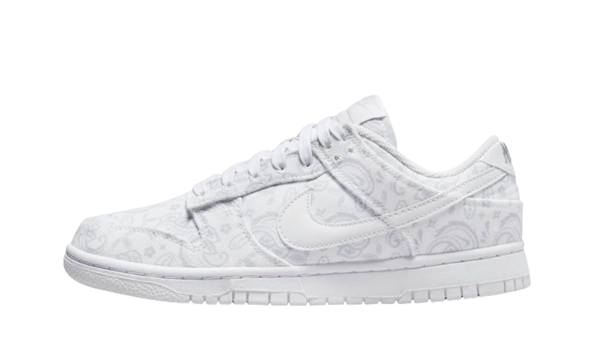 Dunk Low White Paisley