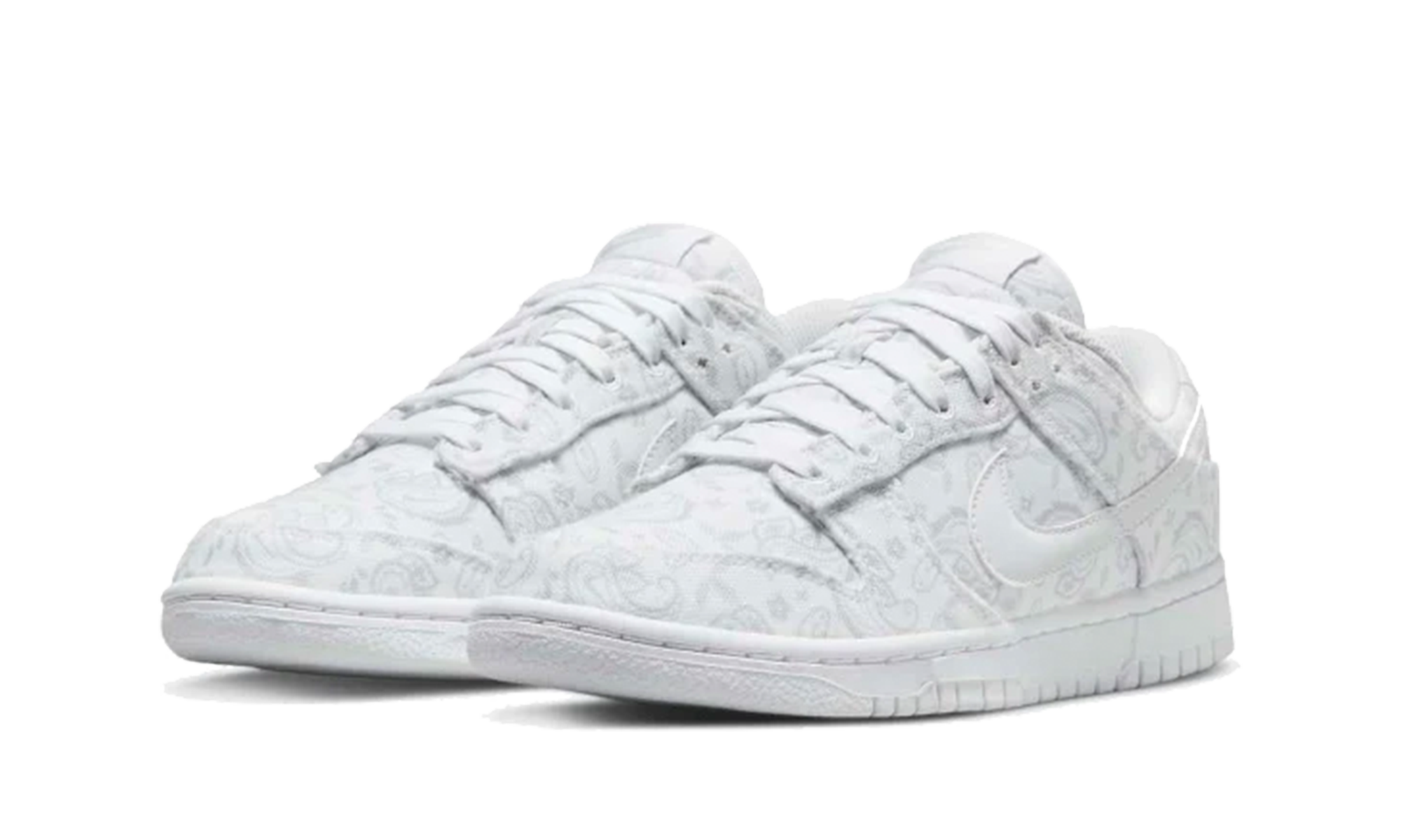 Dunk Low White Paisley